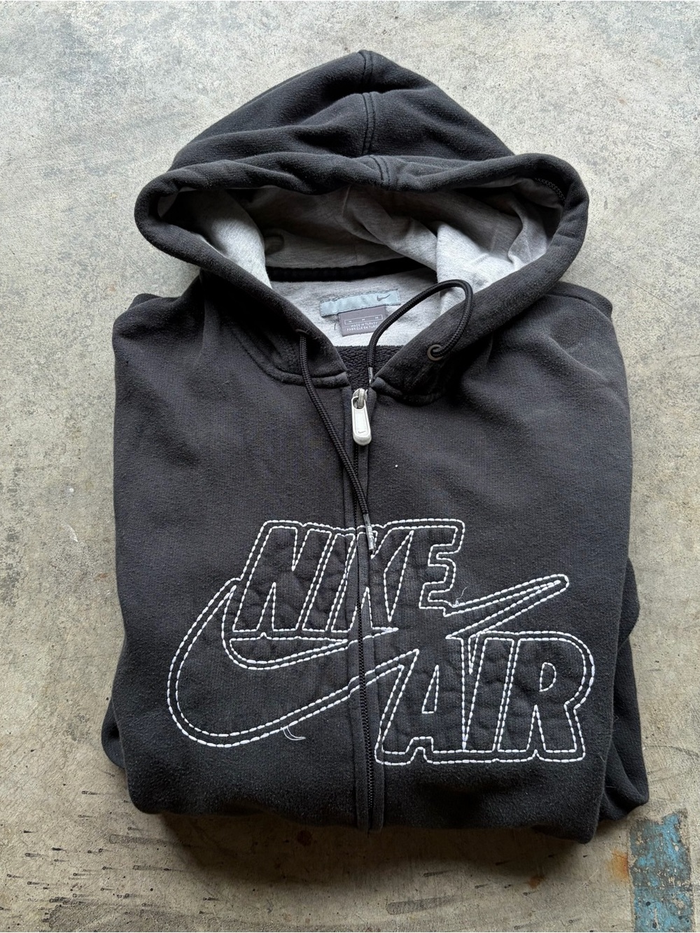 Vintage Y2K Nike Big Logo Zip Hoodie